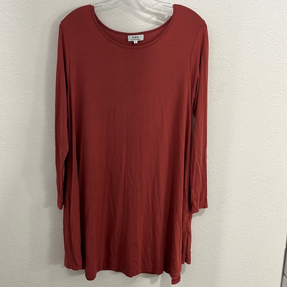 PIKO rust colored dress